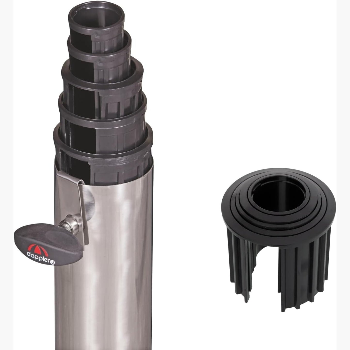 289199 - Unaza Universale Reduktuese Doppler Set prej 5, Diametër të Brendshëm 5.2/4.8/3.8/3.2/2.5 cm, Përshtatës Çadre
