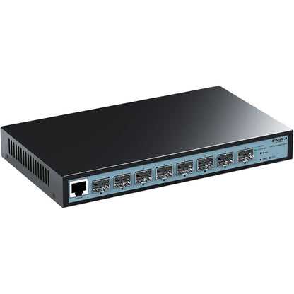 298977 - Ndërprerës SODOLA 10 Gb Ethernet 8 Porta, 8 x 10 Gbps SFP+, Ndërprerës i Menaxhuar L3, Agregim Lidhjesh, VLAN, QoS, IGMP, pa ventilator, i montueshëm në mur (vetëm porta SFP, marrësi-transmetues nuk përfshihet)