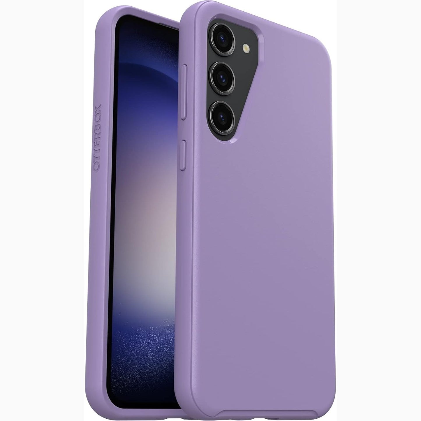 273886 - OTTERBOX Mbrojtëse Symmetry për Samsung Galaxy S23+, Rezistente ndaj goditjeve, Rezistente ndaj rënies, Mbrojtëse e hollë, Testuar 3 herë sipas Standardit Ushtarak, Mbrojtje Antimikrobike, Vjollcë