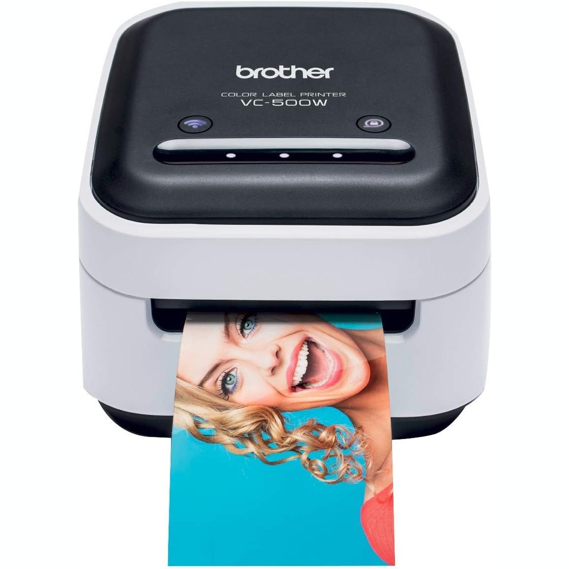 295483 - BROTHER VC-500WCR - Printer Etiketash me Ngjyra, Lidhje Pa Tel, Teknologji Printimi ZINK, 5 Gjerësi Rrotullash nga 9 deri në 50 mm