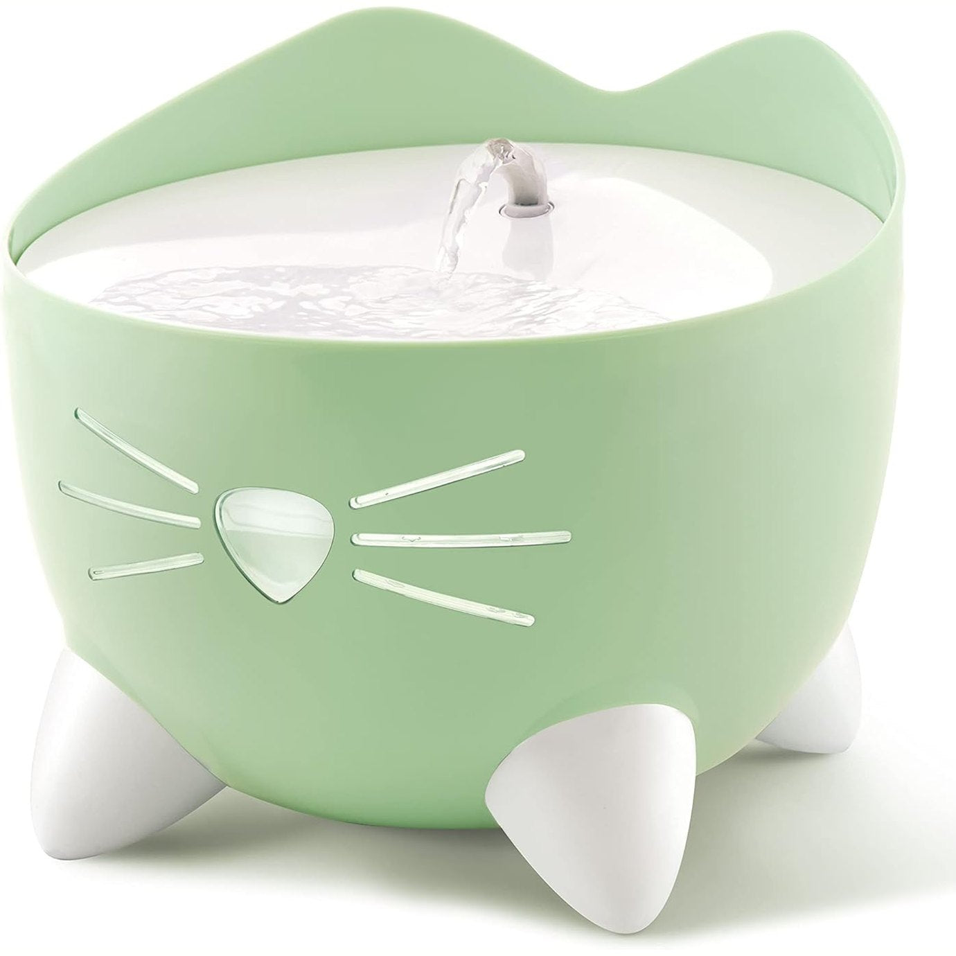 213481 - CATIT Shatërvan Pijës për Macet, 2.5L, jeshile mente, 1 copë