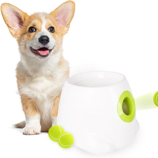 177173 - ALL FOR PAWS - Lëshues Automatik Topash për Qen, Makinë Ndërvepruese e Përshtatshme për Qen të Vegjël dhe të Mesëm