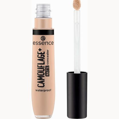 302668 - essence Korrektor CAMOUFLAGE+ MATTE, Nr. 50, kafe, 8 ml, vegan, pa vaj, pa parabene, pa mikroplastikë