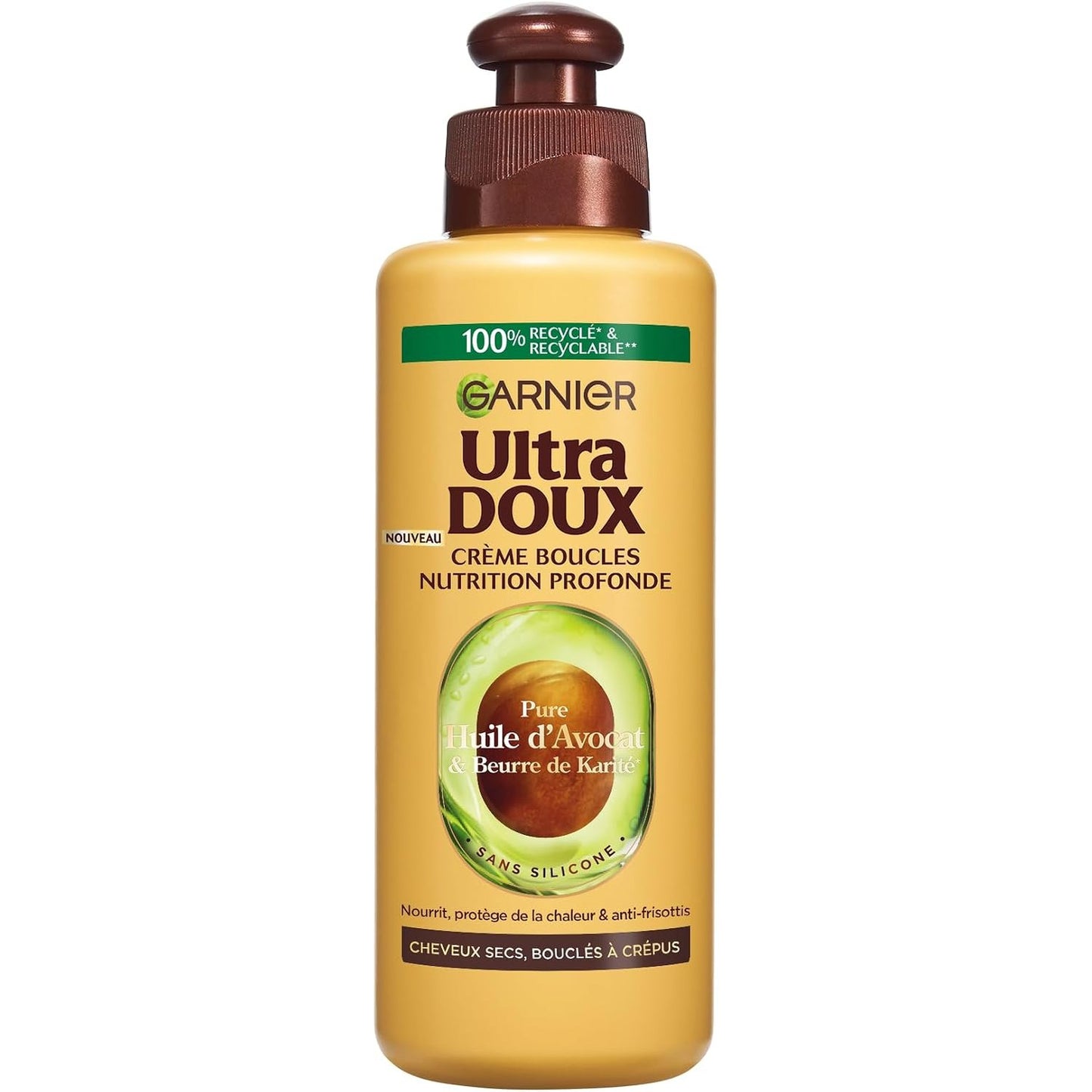 319116 - GARNIER Ultra Doux Balsam pa shpëlarje me vaj avokadoje dhe gjalpë shea, 200 ml.