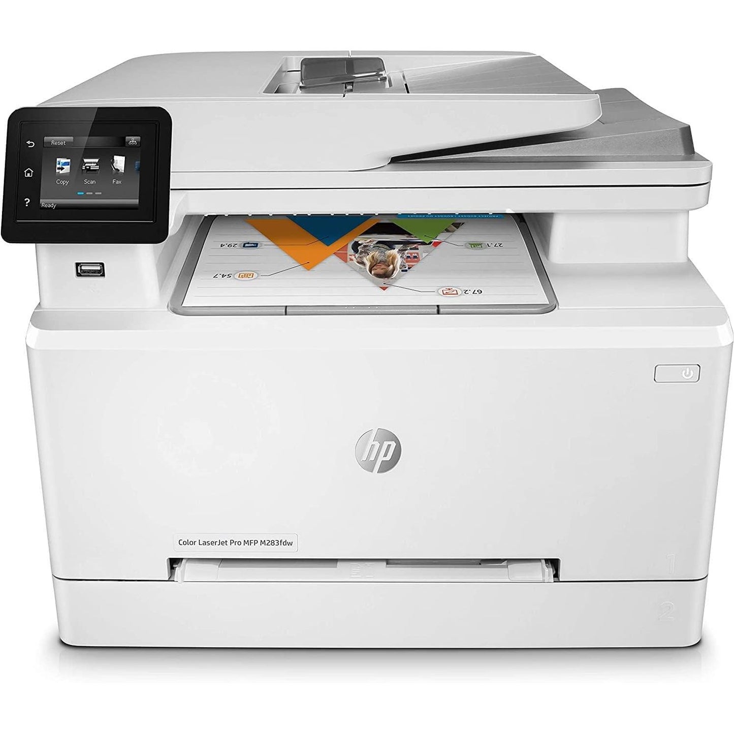 188579 - HP COLOR LASERJET PRO M283FDW - Printer Lazer Me Ngjyra Shumëfunksional (Printer, Skaner, Fotokopjues, Faks, WLAN, LAN, Duplex, AirPrint) në Ngjyrë të Bardhë