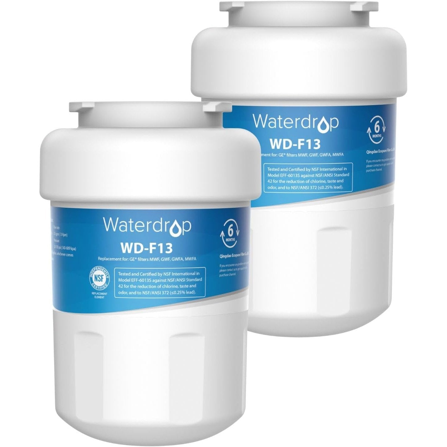 224108 - Filtri i ujit për frigoriferin WATERPOP MWF, zëvendësues GE® SmartWater MWF MWFA MWFP GWF GWFA GWF01 101057A 101300A (2)
