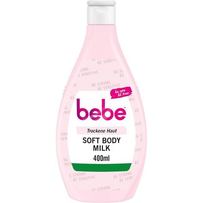 319137 - Qumësht Trupi Bebe Soft 400 ml, Locion Trupi që Thith Shpejt me Vaj Jojoba dhe Pantenol për Lëkurë të Thatë