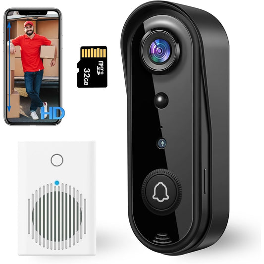 159614 - ZILE DERE 2K Pa Tel, me Pamje të Plotë dhe Zbulim Inteligjencë Artificiale, Rezistente ndaj Motit IP65, Shikim Natën, Alarme Lëvizjeje PIR, Integruar, Kartë SD 32GB dhe Hapësirë Ruajtjeje