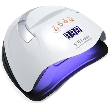 289890 - Llambë për thonj UV 220W, me 66 rruaza LED, makinë automatike me sensor dhe 4 kohëmatës