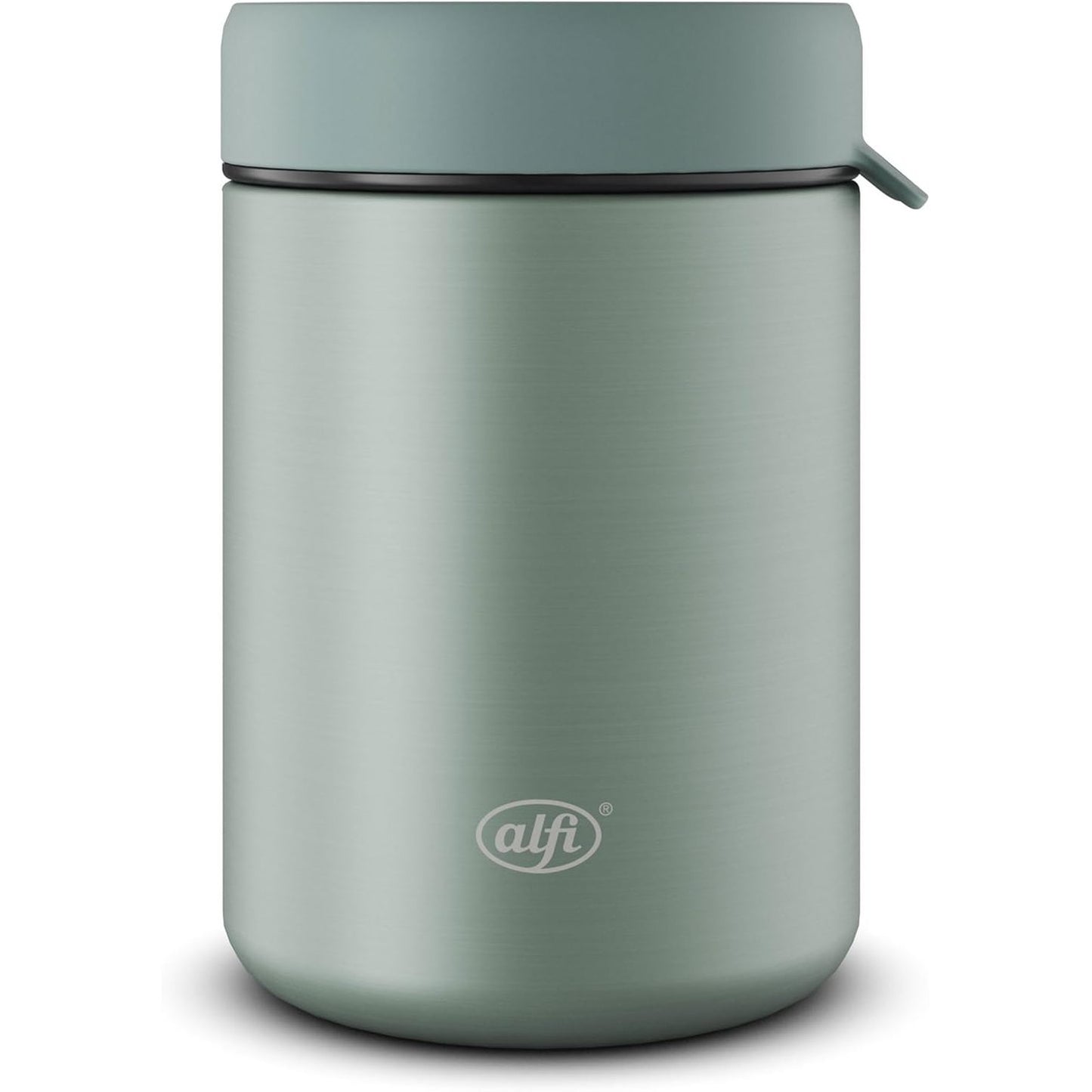 218238 - ALFI FILXHAN USHQIMI ISO 350ml, jeshile mat, çelik inox, enë e izoluar për ushqim, e sigurt për lavastovilje, pa BPA