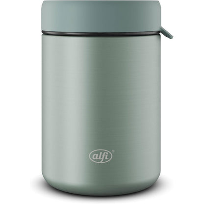 218238 - ALFI FILXHAN USHQIMI ISO 350ml, jeshile mat, çelik inox, enë e izoluar për ushqim, e sigurt për lavastovilje, pa BPA