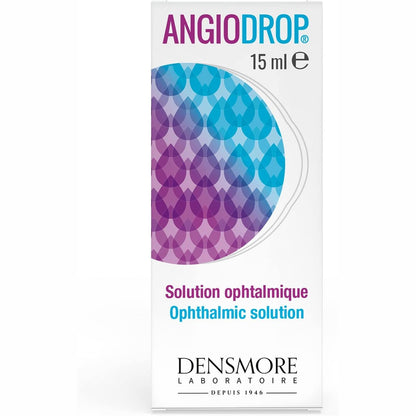 303911 - DENSMORE Angiodrop 15ml - Tretësirë me Pika për Sytë e Thatë dhe Lodhur, Acid Hialuronik, Kamomil, Mallow