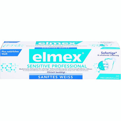 290487 - ELMEX SENSITIVE PROFESSIONAL plus Pastë dhëmbësh zbardhuese e butë, 75 ml