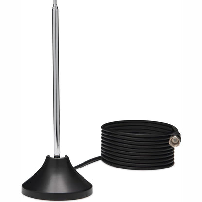 274081 - TECHNISAT DIGIFLEX TT7 - Antenë pasive e brendshme për DVB-T2 HD, DAB+, FM, antenë shufre për përdorim të brendshëm, kabllo koaksiale 3 m me lidhës F, impedancë 75 Ohm, antenë për TV, marrës, radio, e zezë