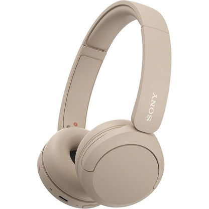 276522 - SONY WH-CH520, Bluetooth, deri në 50 orë jetëgjatësi baterie, karikim të shpejtë, model në vesh, ngjyrë bezhë
