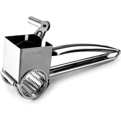 162909 - IBILI Rende Djathi Rrotulluese, Materiali: Çelik Inox 18%, Madhësia: 20 x 11 x 8.3 cm