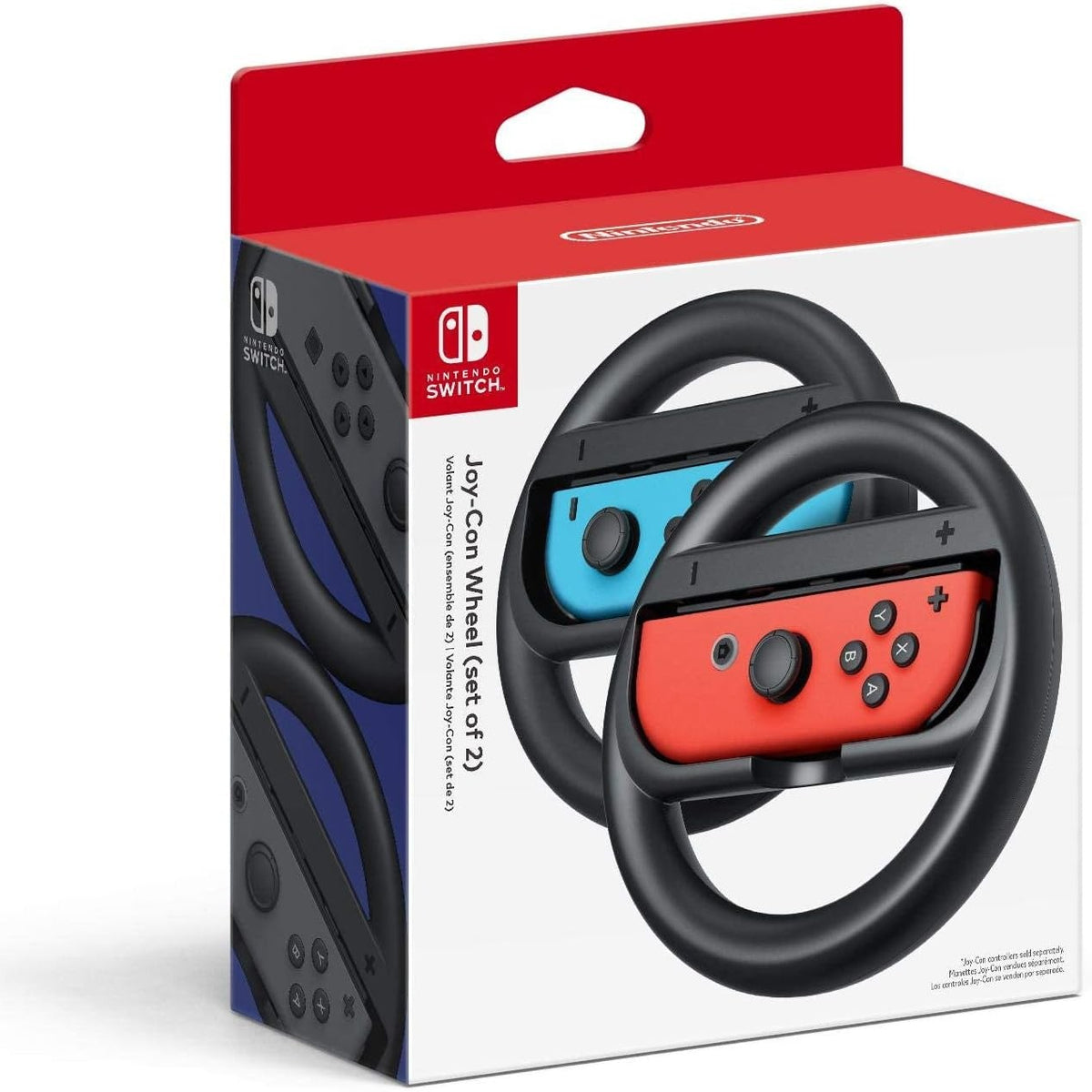 296180 - Çifti i timonit Joy-Con për Nintendo Switch, Pesha: 0.2 kg, Ngjyrë: E zezë
