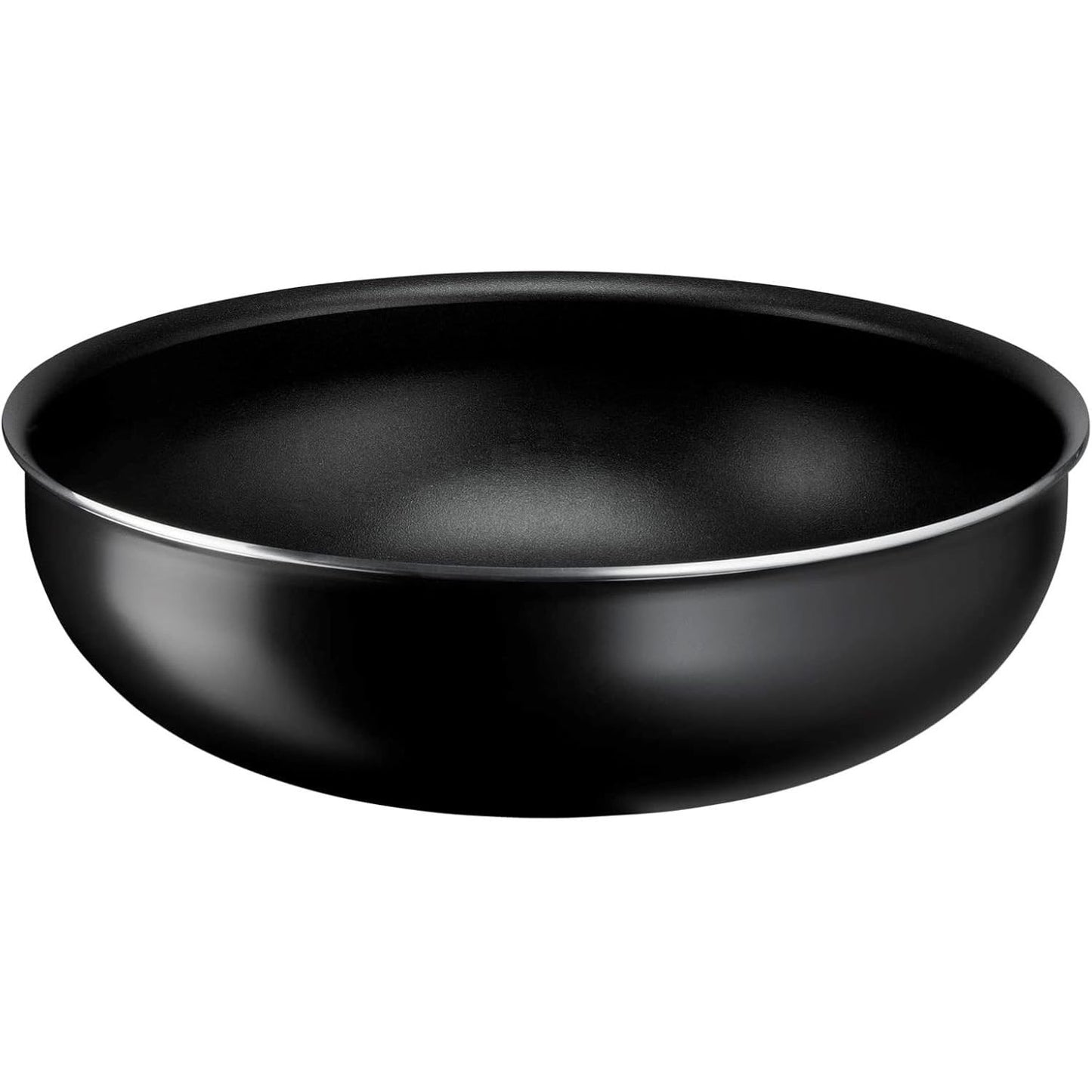 187536 - LAGOSTINA Ingenio Essential Plus - Tigan Wok Ø 28 cm, prej Alumini Jo-ngjitës për Gaz dhe Furrë, me Tregues Termosinjacioni, Dorezë e Lëvizshme (Nuk Përfshihet)