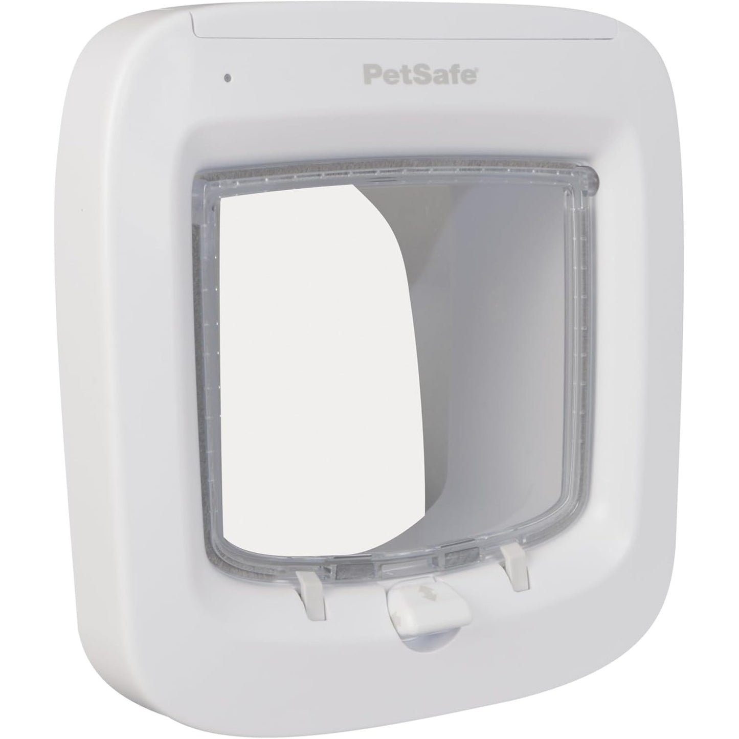 217268 - PETSAFE Kapak për mace me mikroçip, Qasje selektive, Parandalon hyrjen e të huajve, Instalim i lehtë, për mace deri në 7 kg, e bardhë