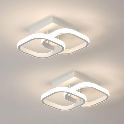 221474 - Pako 2 drita LED tavani 24W 2700LM, 24 × 24 cm, dritë natyrale 4500K