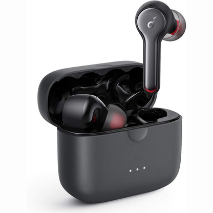 272854 - ANKER Kufje Bluetooth Soundcore Liberty Air 2, me Drajverë Audio në Formë Diamanti, 4 Mikrofonë, Bateri 28 orë, EQ i Personalizuar HearID, Bluetooth 5 me Izolim Zhurme (E Zezë)