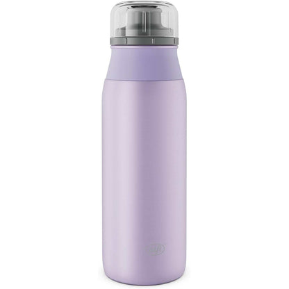 197068 - ALFI ELEMENT Shishe prej Çeliku Inox 600ml, Ngjyrë e Vjollcë Livando Mat, Të Papërshkueshme, E Përshtatshme për Pije të Gazuara, E Sigurt për Larje në Makinë Larëse Enësh, Pa BPA