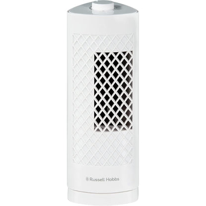 288381 - RUSSELL HOBBS Ventilator Mini-Tower RHTF1321, 33 cm, 3 shpejtësi, kënd lëkundjeje 75°, i bardhë