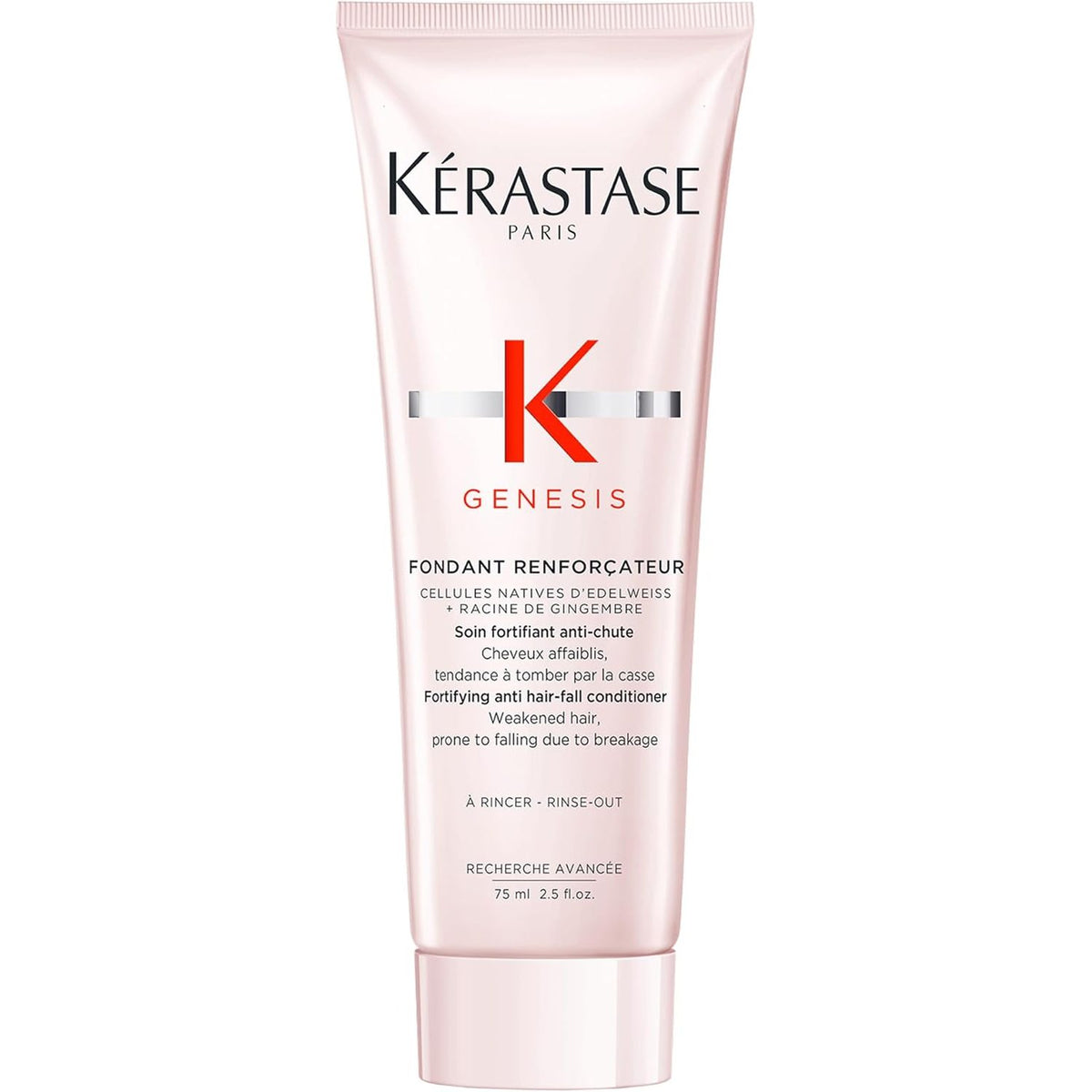 303309 - KÉRASTASE Genesis Balsam Forcues Kundër Rënies së Flokëve, Hidraton dhe Riparon, Edelweiss & Rrënjë Xhenxhefili, 75 ml