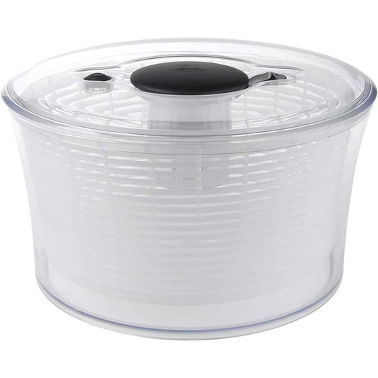 177880 - Oxo Good Grips 4.0 Mini Sallatë Spinner, Transparente, e Vogël - Tas 2.7L, Shportë 1.9L