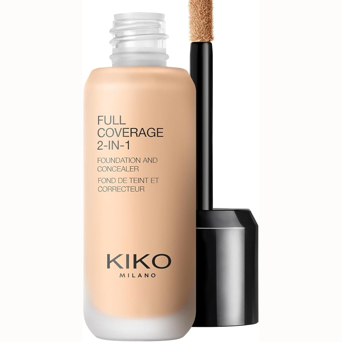 317426 - KIKO MILANO Fondatinë dhe Korrektor 2-në-1, 39 N10, Mbulim i Plotë, Mbulim i Lartë.