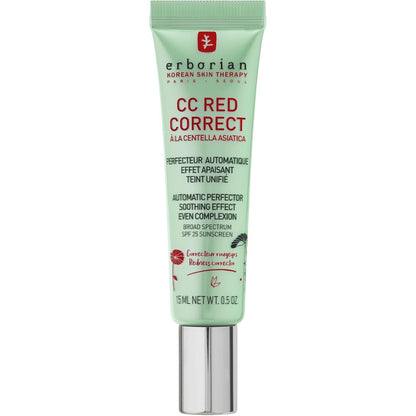 271667 - ERBORIAN Krem me Ngjyrë CC Red Correct, 15 ml, anti-redundancë, SPF 25, trajtim kozmetik korean