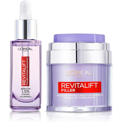 336044 - L'ORÉAL PARIS Rutina për Plotësim dhe Anti-Rrudha, me Serum dhe Krem-Xhel, Acid Hialuronik