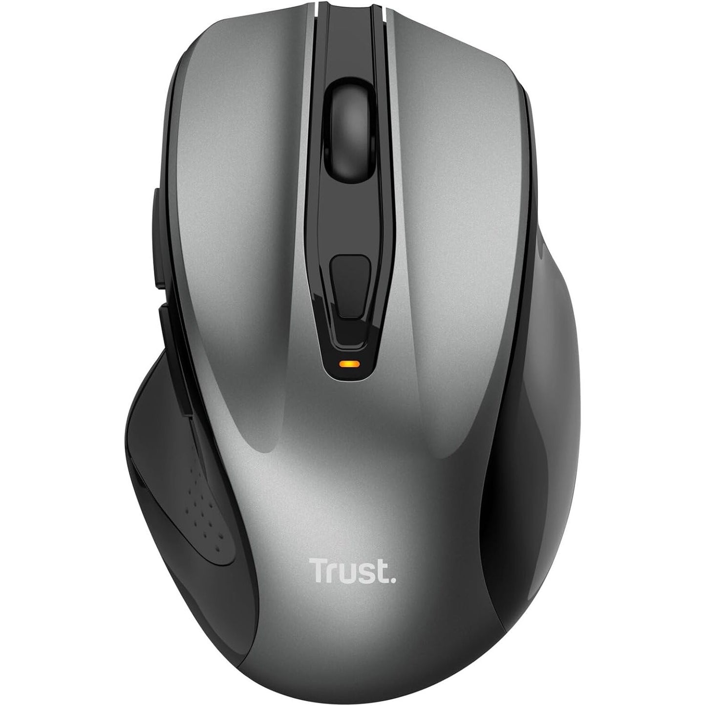 268902 - TRUST Maus pa tel Nito, ergonomik dhe i rehatshëm, marrës mikro USB, 800-2200 DPI, 6 butona, bateri e përfshirë, i zi