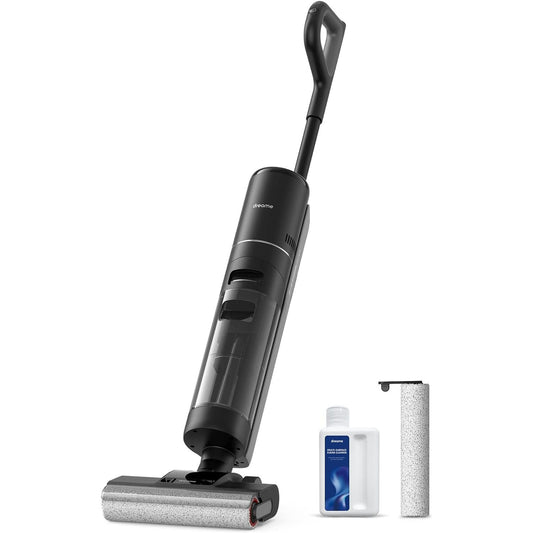 118078 - DREAME H12 Pro, Fshesë me Korrent Pa Tel, 900ml Rezervuar Uji, Tharje me Ajër të Nxehtë, 35 Minuta Jetëgjatësi Baterie, Përshtatshëm për Qime Kafshësh Shtëpiake dhe Dysheme të Forta