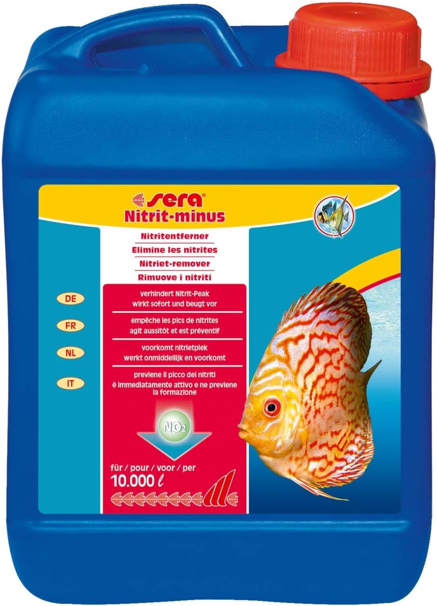 217997 - SERA Nitrite Minus 2.5 L, Lehtësim i Menjëhershëm për Akuariume, I Sigurt për Peshq dhe Bimë
