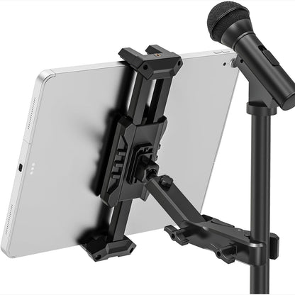 305456 - MBAJTËSE TABLETI për mbështetëse mikrofoni, mbajtëse mikrofoni për iPad, rrotullim 360°