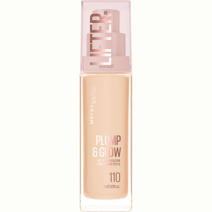 290264 - MAYBELLINE NEW YORK Fondatinë Lifter Plump & Glow, Nuanca: 110, 30 ml