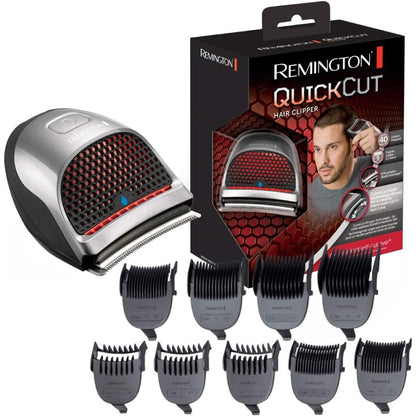 315996 - REMINGTON Prerëse flokësh DIY, Teha çeliku inox, 0.5-15 mm, 9 krehëra, energji elektrike/të rikarikueshëm, HC4250