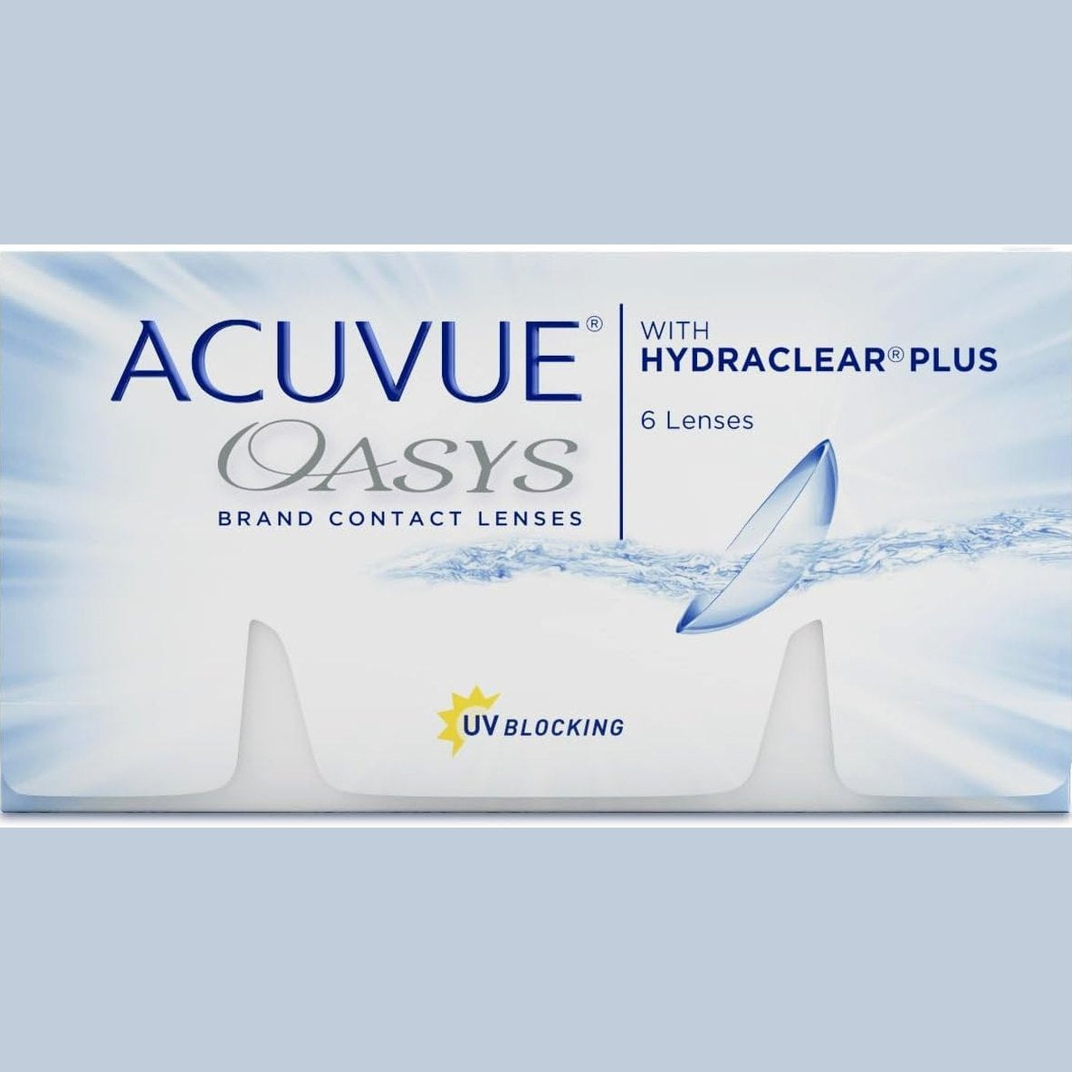 289874 - ACUVUE OASYS - Lente kontakti 2-javore për përdorim ditën dhe natën, -7.00 dioptri, BC 8.4, mbrojtje nga rrezet UV, mbrojtje nga thatësia, 6 lente