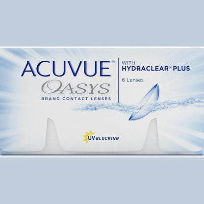 289874 - ACUVUE OASYS - Lente kontakti 2-javore për përdorim ditën dhe natën, -7.00 dioptri, BC 8.4, mbrojtje nga rrezet UV, mbrojtje nga thatësia, 6 lente