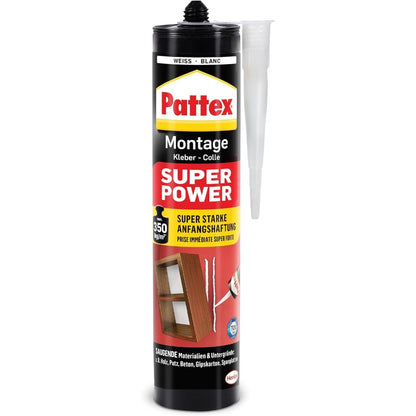 335192 - PATEX Ngjitës montimi Super Power, për përdorim të brendshëm dhe të jashtëm, 1 x 370g