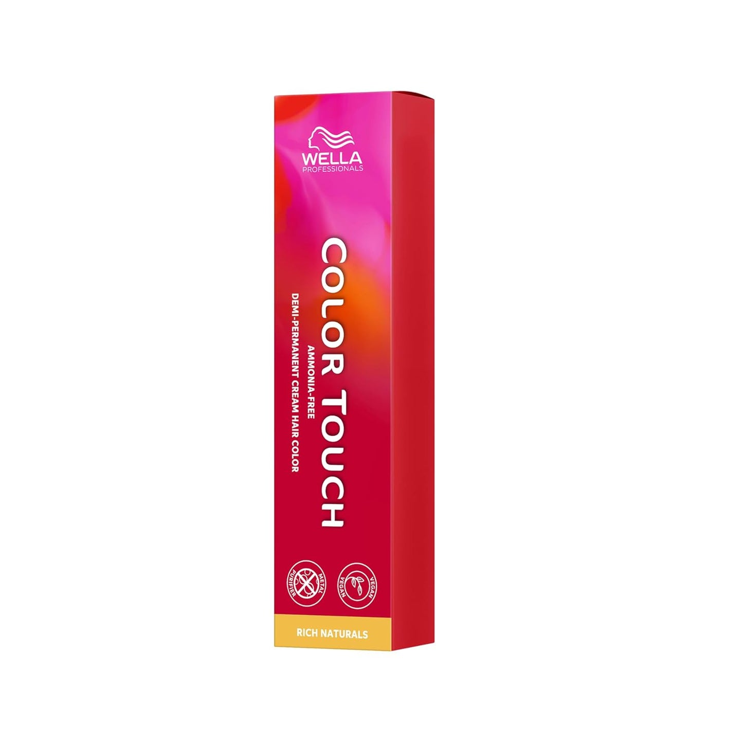 290358 - WELLA PROFESSIONALS Color Touch Rich Naturals - Ngjyrë intensive vegane për flokë pa amoniak - 60ml, 8/81 Light Blonde Pearl Ash, Metal Purifier, zgjasin deri në 28 larje
