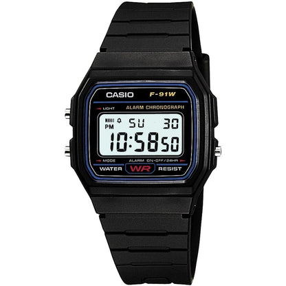 320025 - CASIO Ora Unisex F-91W-1YEF