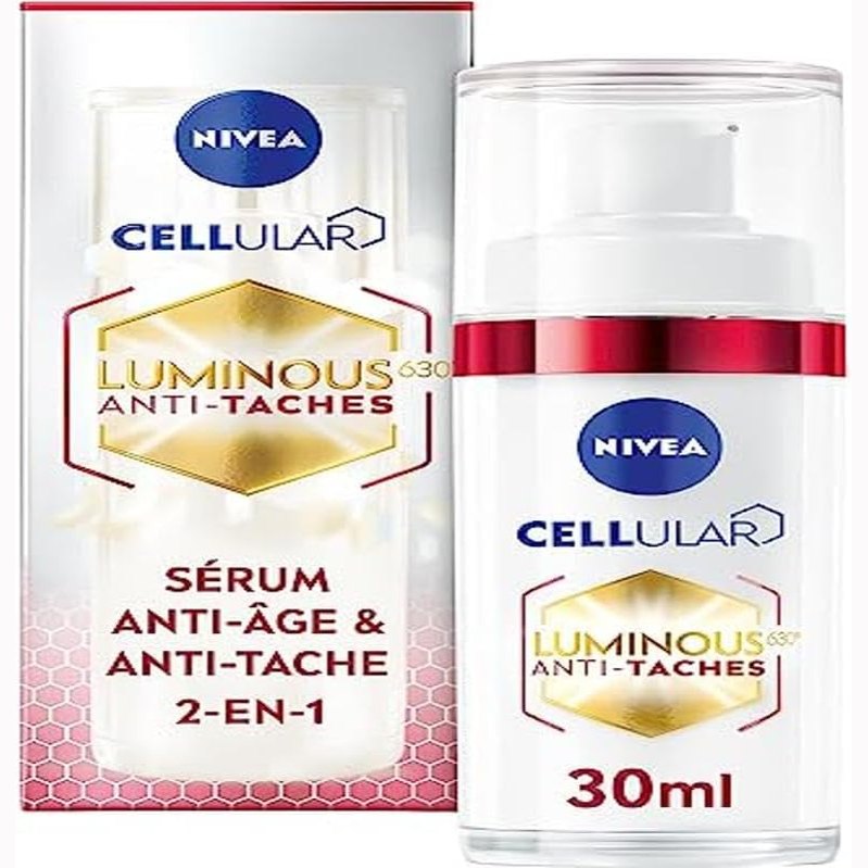 302008 - NIVEA Luminous 630 - Serum për fytyrën kundër plakjes dhe hiperpigmentimit - 30 ml