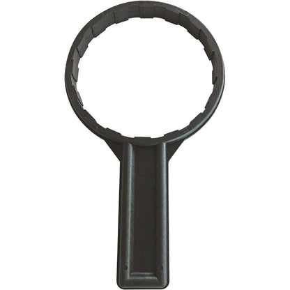335369 - AQUAWATER 104178, çelës lirimi për mbajtëset e filtrave, ⌀ 118 mm, 13.5 x 24 x 1.5 cm, E zezë