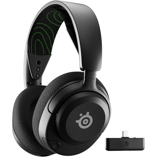 208043 - STEELSERIES Arctis Nova 5X - Kufje pa Tel për Xbox, PS5, PC, dhe Celular - Drajverë Magnetikë Neodim - Më shumë se 100 Parazgjedhje Audio - Mikrofon ClearCast Gen2.X - Bateri e zgjatur 60 Orë - Lidhje 2.4GHz ose Bluetooth