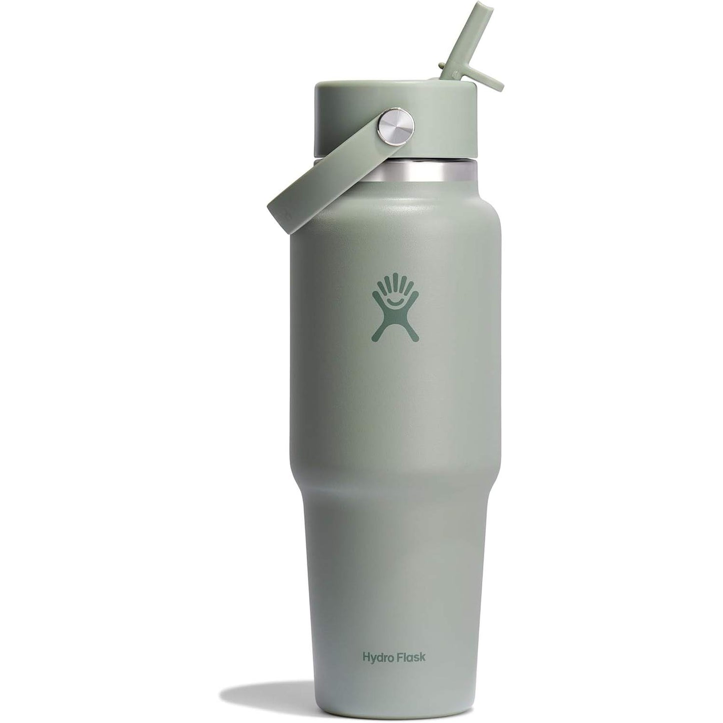195678 - HIDRO FLASK Shishe Udhëtimi prej Çeliku Inox 946ml (32oz) e Izoluar me TempShield, Kapak Fleksibël Kundër Rrjedhjeve - Agave