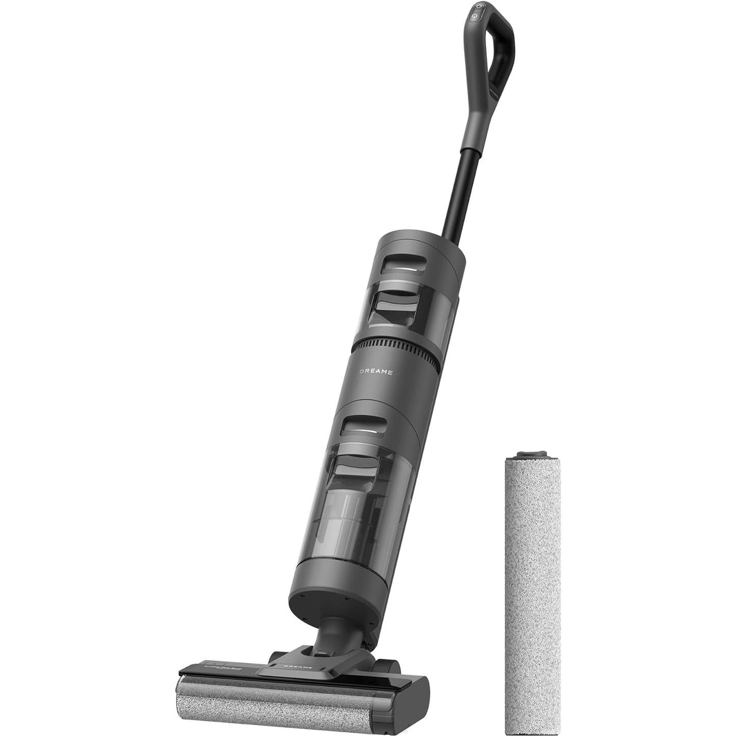 144102 - DREAME - Fshesë me Korrent H11 Core Smart, Pastrim i Lagësht dhe të Thatë, Mop Dyshemeje, Pastrim Skajesh, Furçë Vetëpastruese, Ekran LED, Pa Tel, për Dysheme me Pllaka dhe Druri