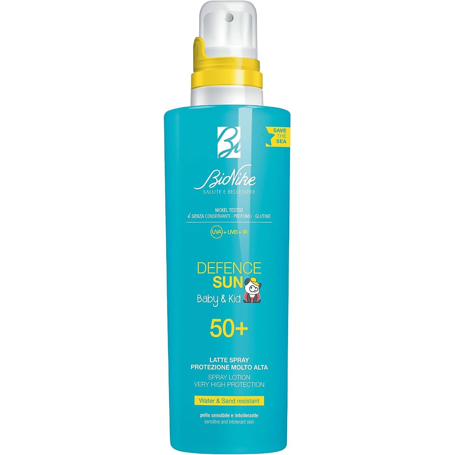 271848 - BIONIKE - Defence Sun Baby & Kid - Qumësht Sprej për Fëmijë, 200 ml, Veprim Mbrojtës dhe Antioksidant