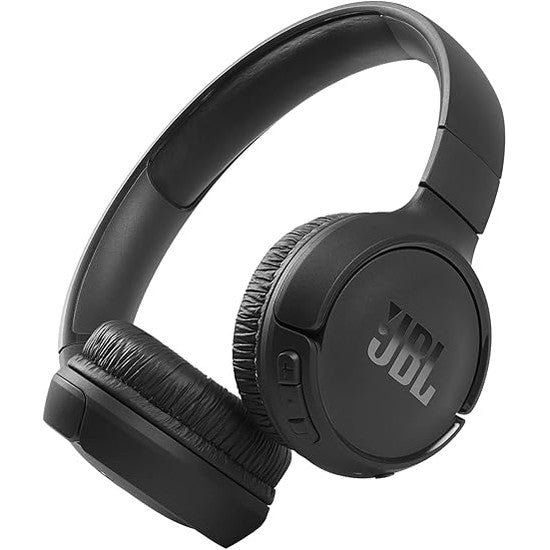 268118 - JBL TUNE 510 BT – Kufje Bluetooth On-Ear – Të zeza – Kufje të palosshme – Jetëgjatësi e baterisë deri në 40 orë